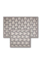 Light Natural Cotton 2 Piece Bathroom Rug Set - Swordslife