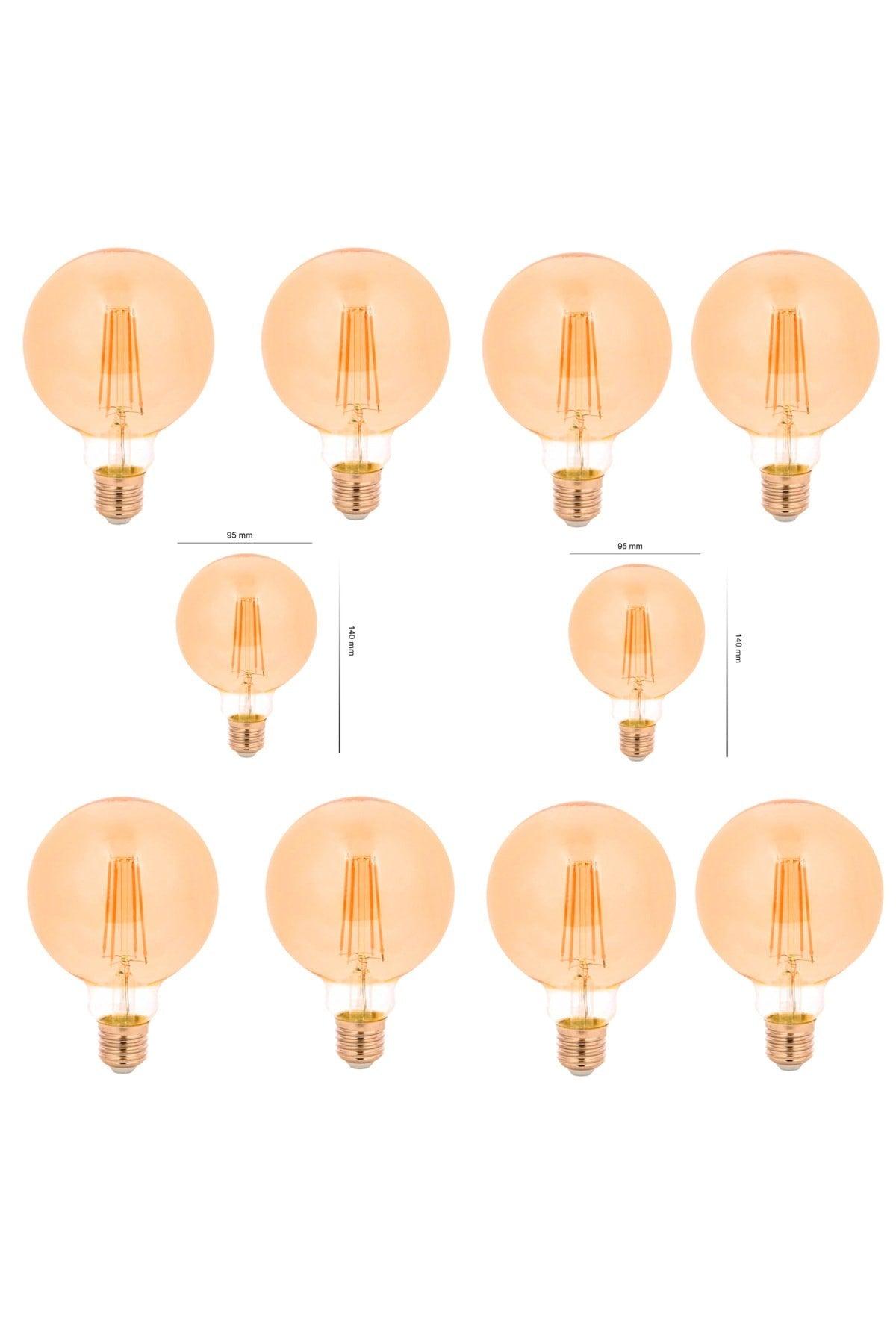 Lighting 7w G95 Flemish Rustic Honey Color