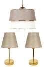 Yıldırım Pasta Single Pendant Chandelier And Gold Lampshade Set Kumbeji - Swordslife