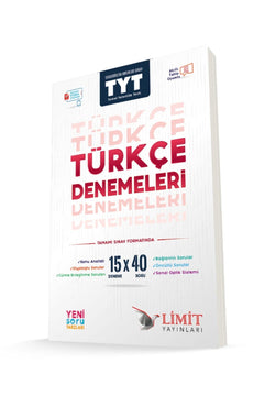 TYT Turkish exam practice book for comprehensive preparation