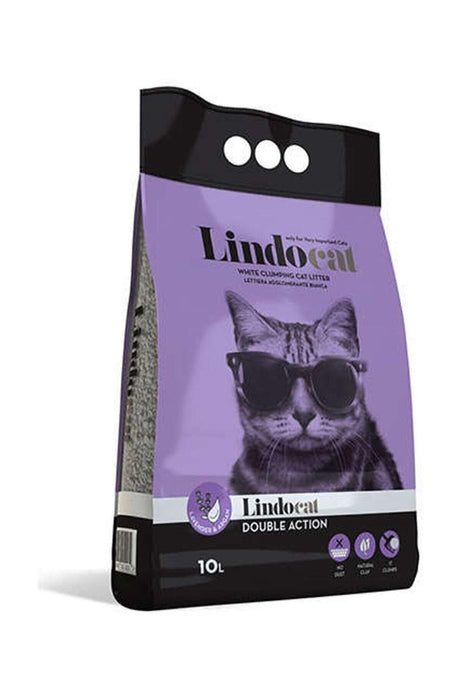 Lindocat 10 Lt Lavender Scented Bentonite Sand-