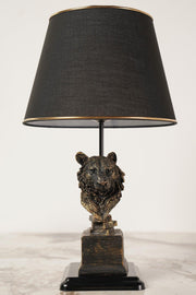 Lion Lampshade Gold Plys-52 - Swordslife
