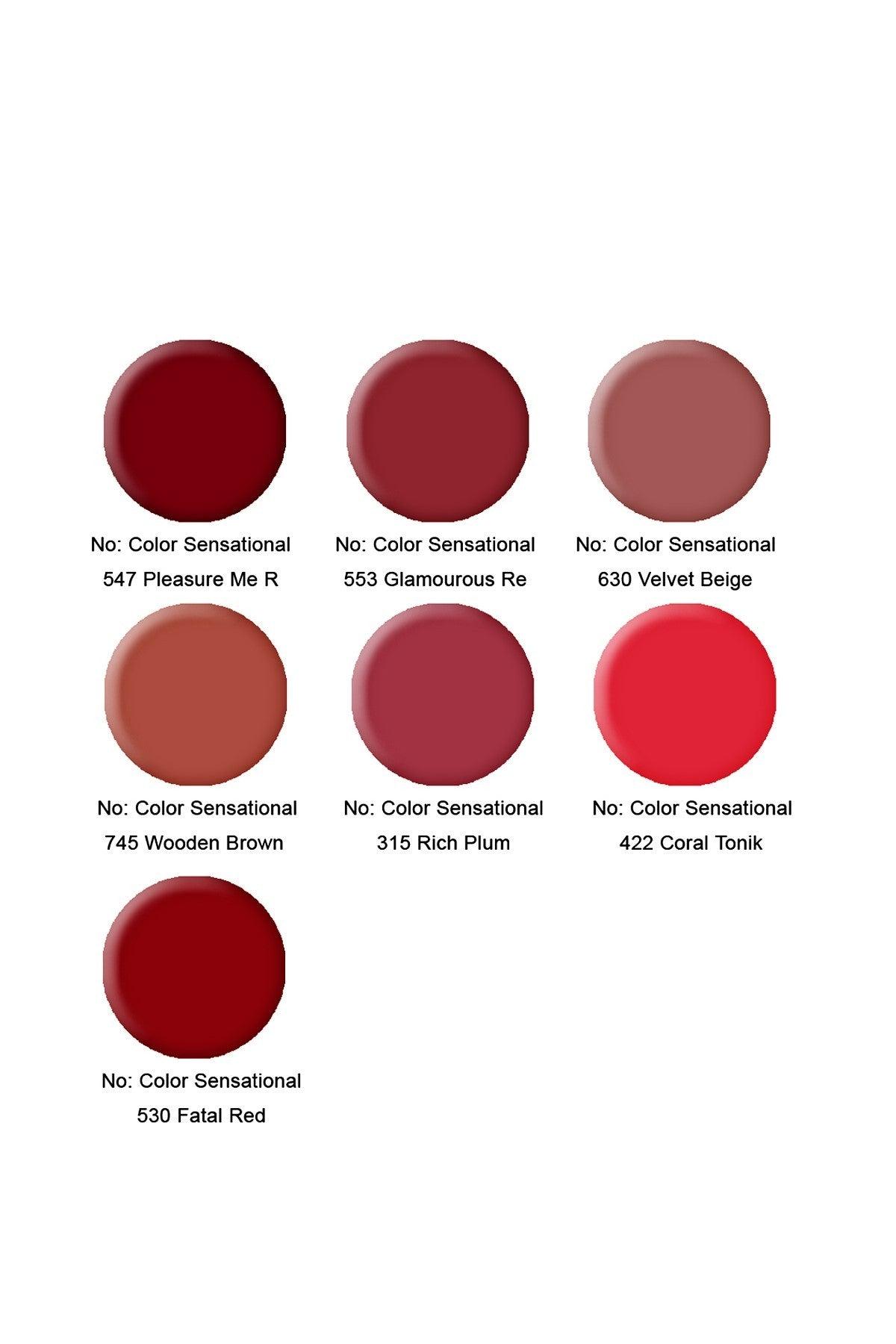 Lipstick - Color Sensational Lipstick 745 Wooden Brown 3600530559992 - Swordslife