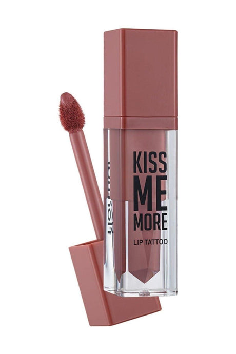 Liquid Matte Lipstick - Kiss Me More Lip Tattoo Peach