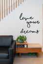 Live Your Dreams Wooden Graffiti - Laser Cut Wall Decor - Swordslife