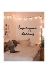 Live Your Dreams Decorative Wall Painting - Swordslife