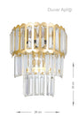 Lora Crystal Glass Stone Luxury Wall Sconce - (Yellow Gilding) - Swordslife