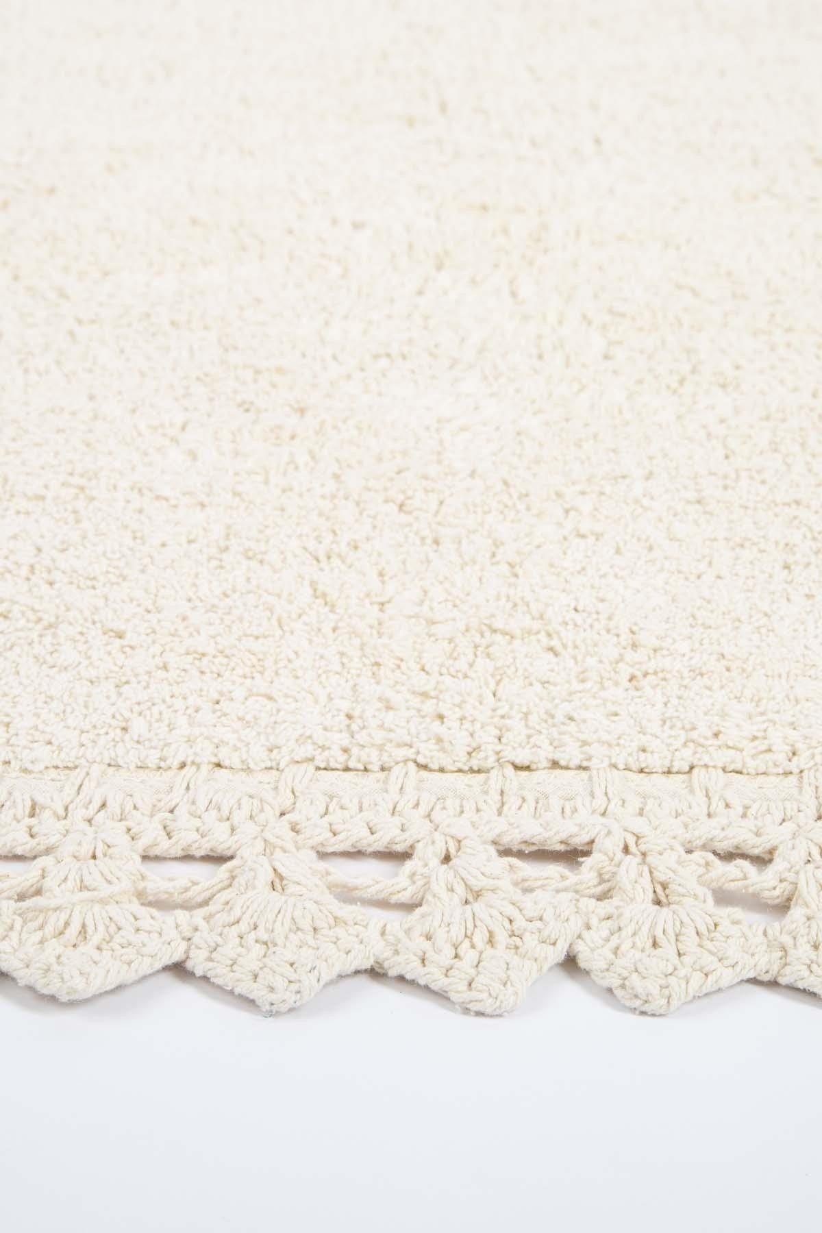 Lorna Bath Mat Cream 40x60 60x90