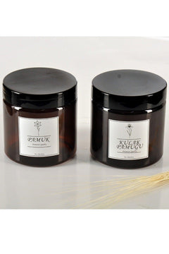 2-piece amber cotton candy jar set with ear pads
