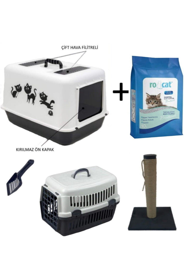 Lux Cat Toilet Bowl +( Starter Set )