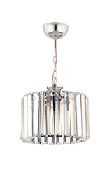 Lux Diamond 25 Cm Silver Ball Installation Chandelier - Swordslife