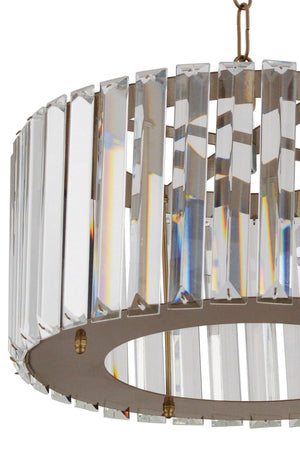Luxury Diamond 25 Cm Tumbled Luxury Crystal Stone Chandelier - Swordslife