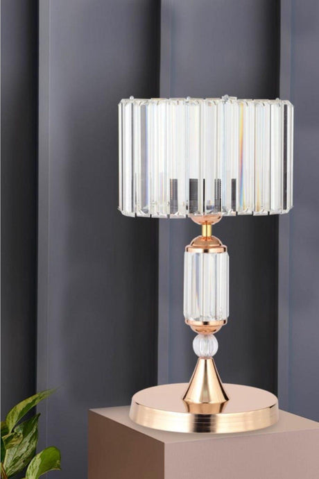 Luxury Diamond Gold Luxury Stone Head Lampshade - Swordslife