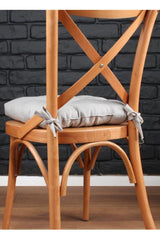 Lux Pofidik Gray Chair Cushion Specially Stitched Laced 40x40cm - Swordslife