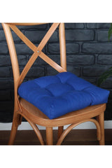 Lux Pofidik Navy Blue Chair Cushion Specially Stitched Laced 40x40cm - Swordslife