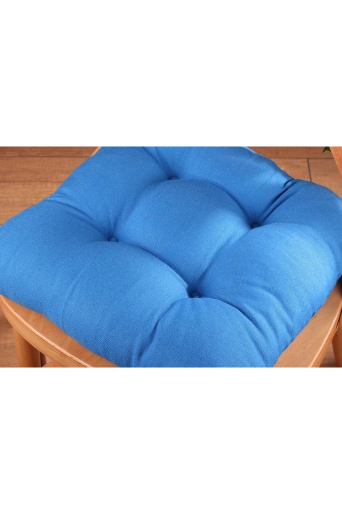 Lux Pofidik Blue Chair Cushion Special Stitched Laced 40x40cm - Swordslife