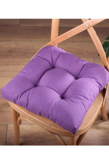 Lux Pofidik Purple Chair Cushion Special Stitched Laced 40x40cm - Swordslife