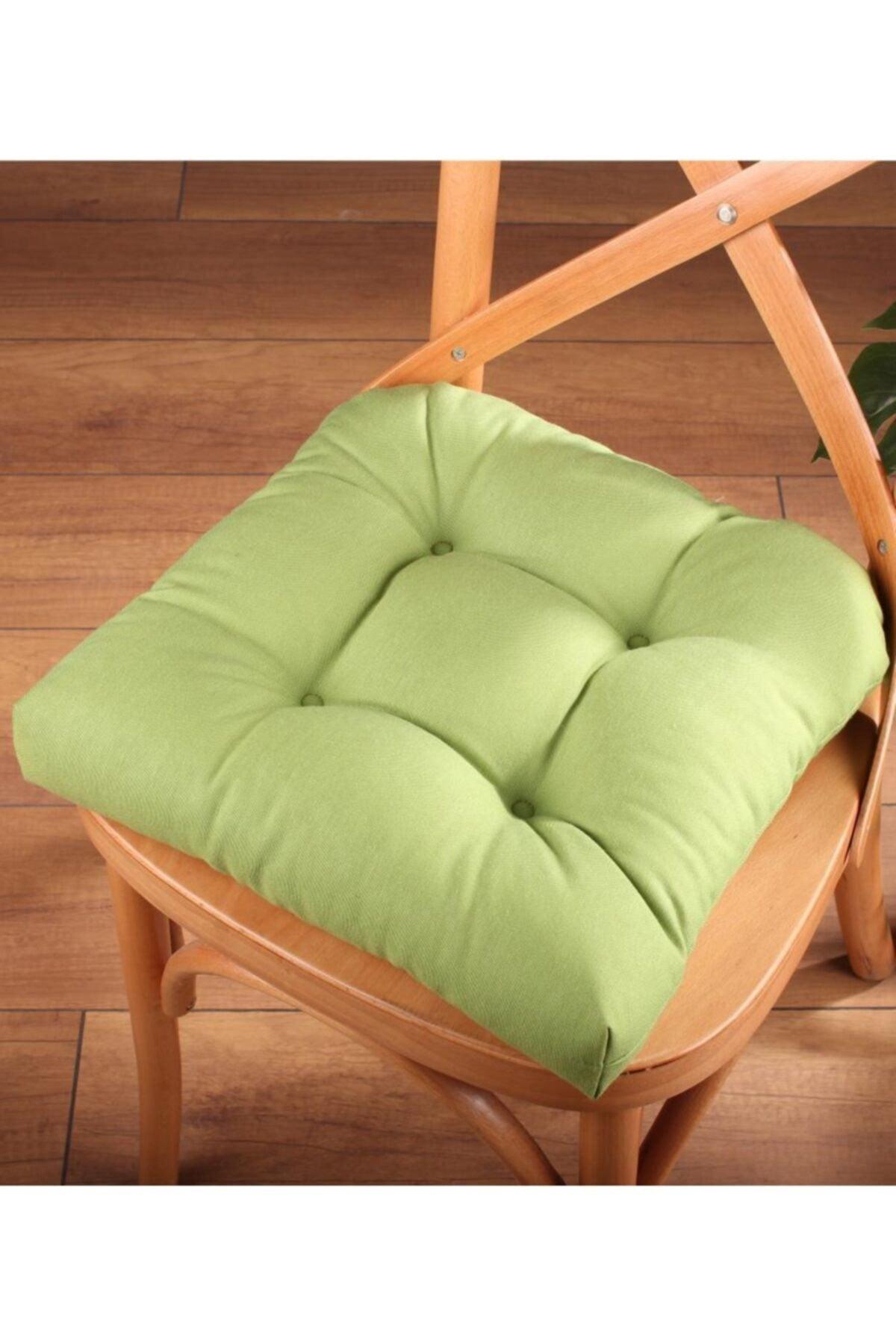 Lux Pofidik Green Chair Cushion Special Stitched Laced 40x40cm - Swordslife