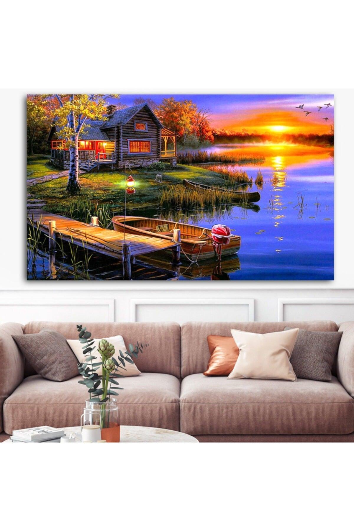 Luxury Canvas Trend Design Nature Landscape Painting - Swordslife