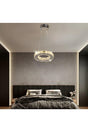Luxury Modern Crystal Stone Pendant Lamp Led Chandelier 3 Colors Led Chandelier - Swordslife