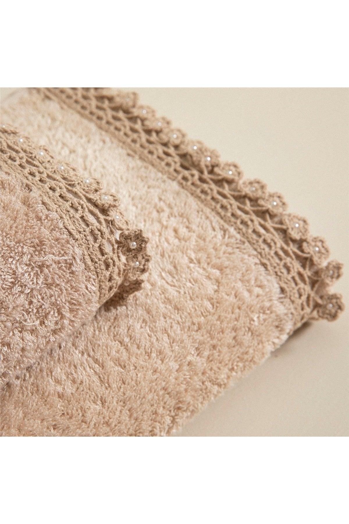 Madre Hand Towel 30x50 Cm Beige - Swordslife