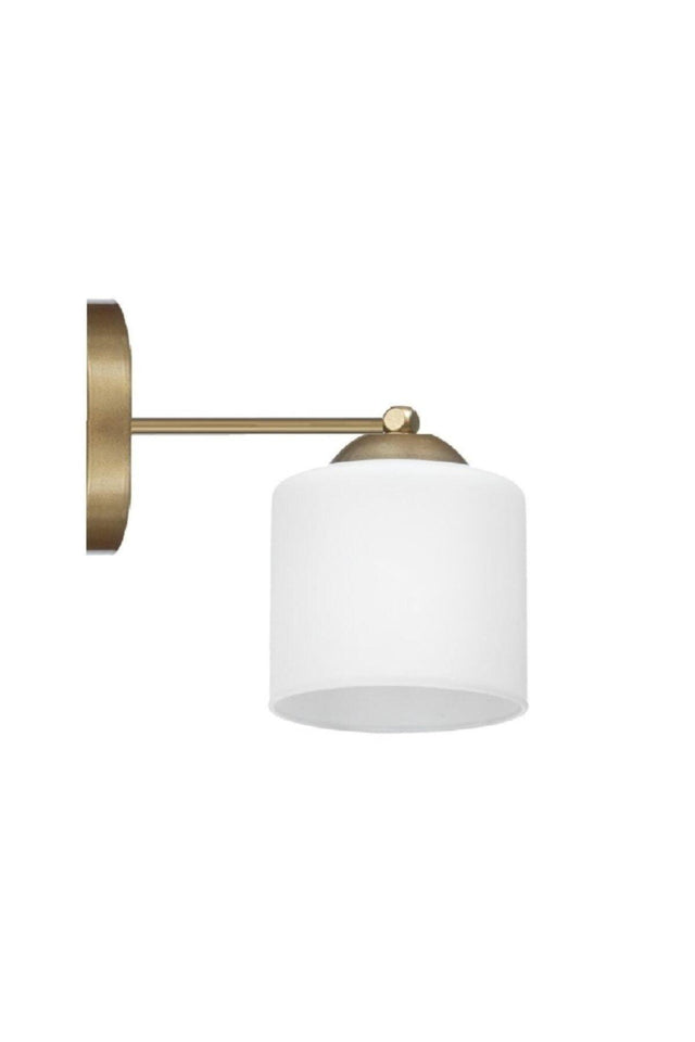 Madrid Tumbled Single Wall Lamp Sconce - Swordslife