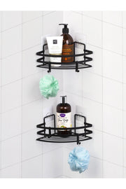 Magic Fix Magic Adhesive Hook 2 Pieces Triangle Corner with Black Laminate - Swordslife