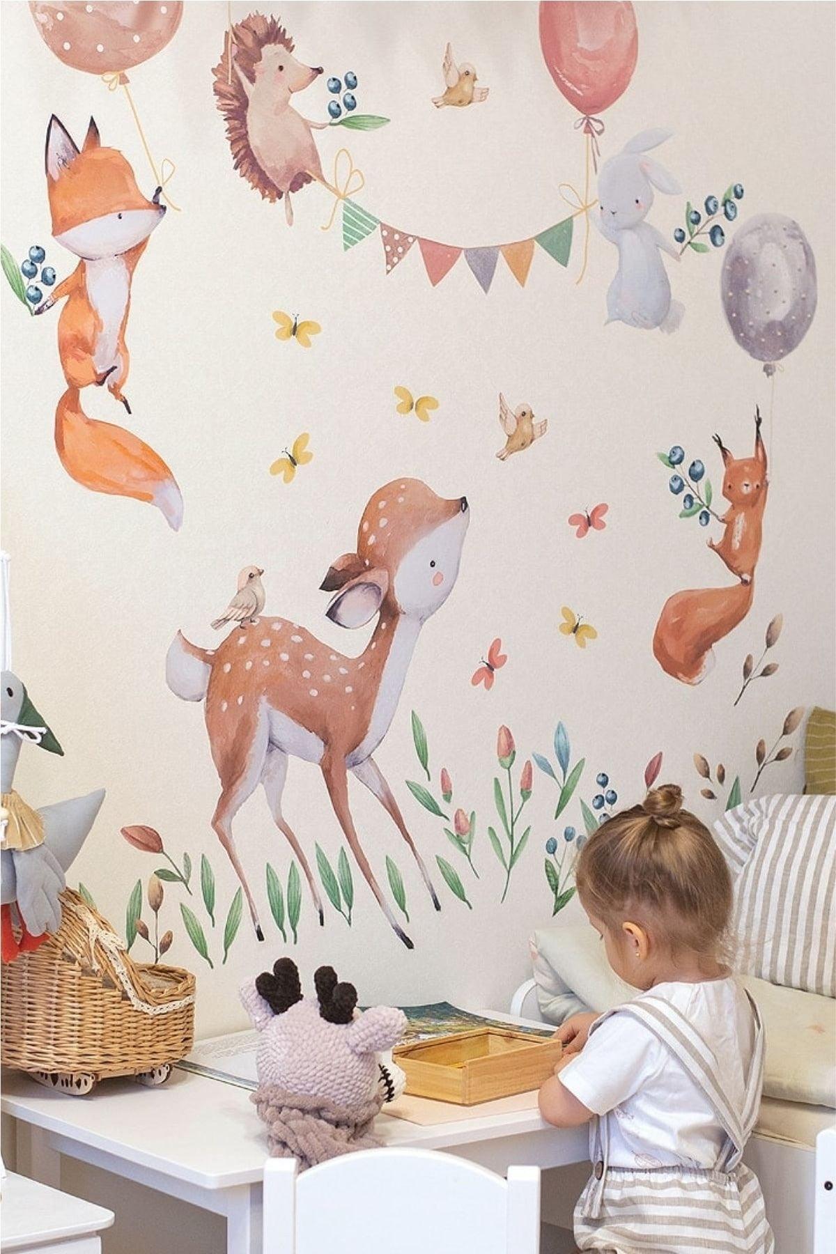 Magic Forest Kids Room Wall Sticker - Swordslife