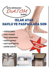 Magic Water Absorbent Gray Color Bath Mat