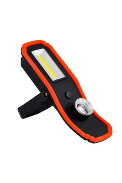 Magnet Mount Rechargeable Flashlight with Zoom Feature