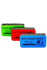 Magnetic Blackboard Eraser 1 Piece Blue