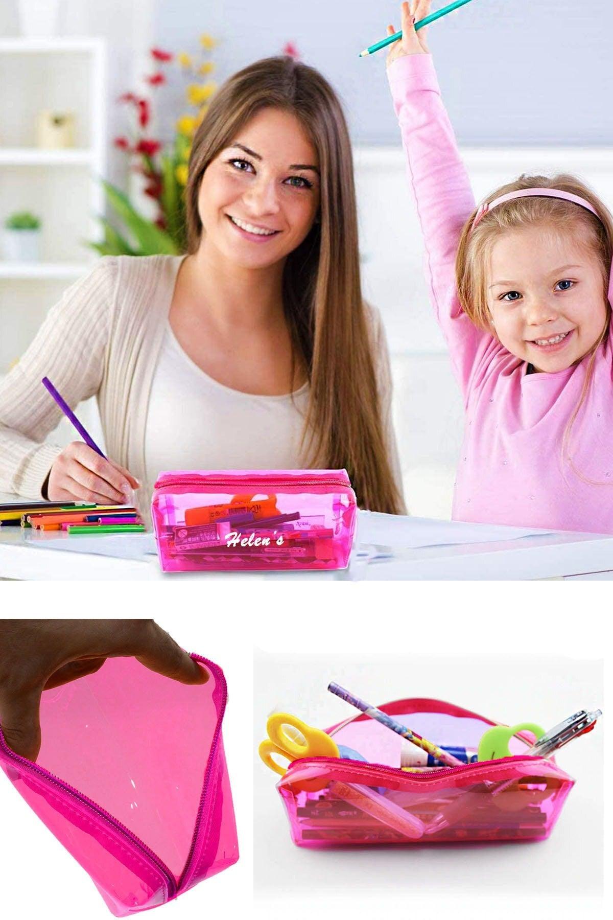 Make-up Materialien Organizer Make-up Tasche Zipper Penlik Organizer-Pink - Swordslife