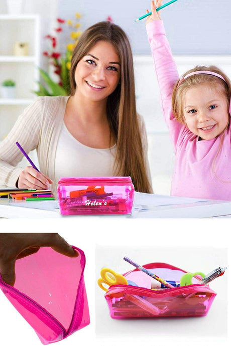 Make-up Materialien Organizer Make-up Tasche Zipper Penlik Organizer-Pink - Swordslife