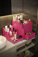 Makeup Organizer - Pink - Swordslife