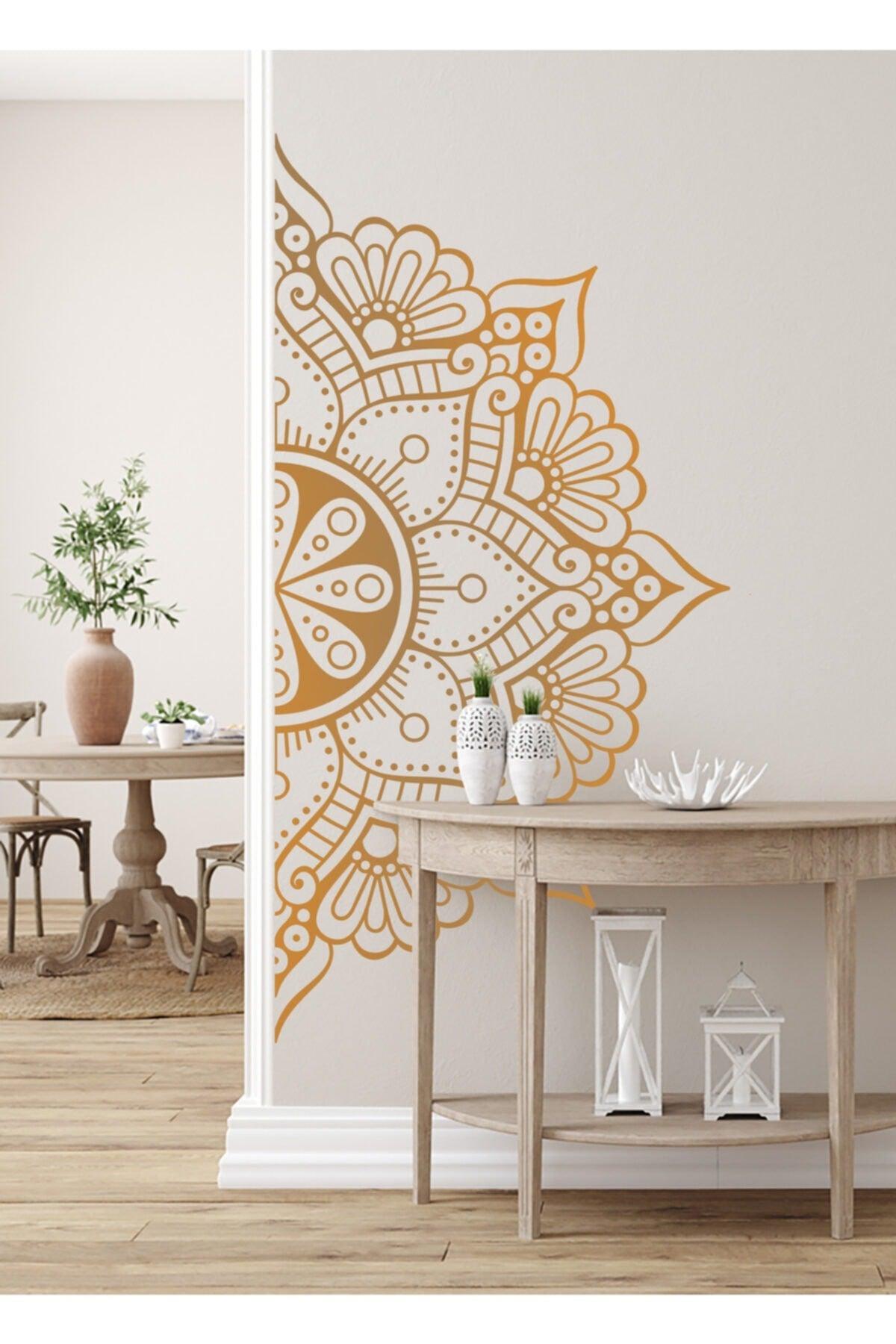 Mandala Flower L Decorative Wall Sticker -
