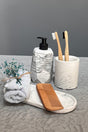 Marble Series Toothbrush and Liquid Soap Dispenser