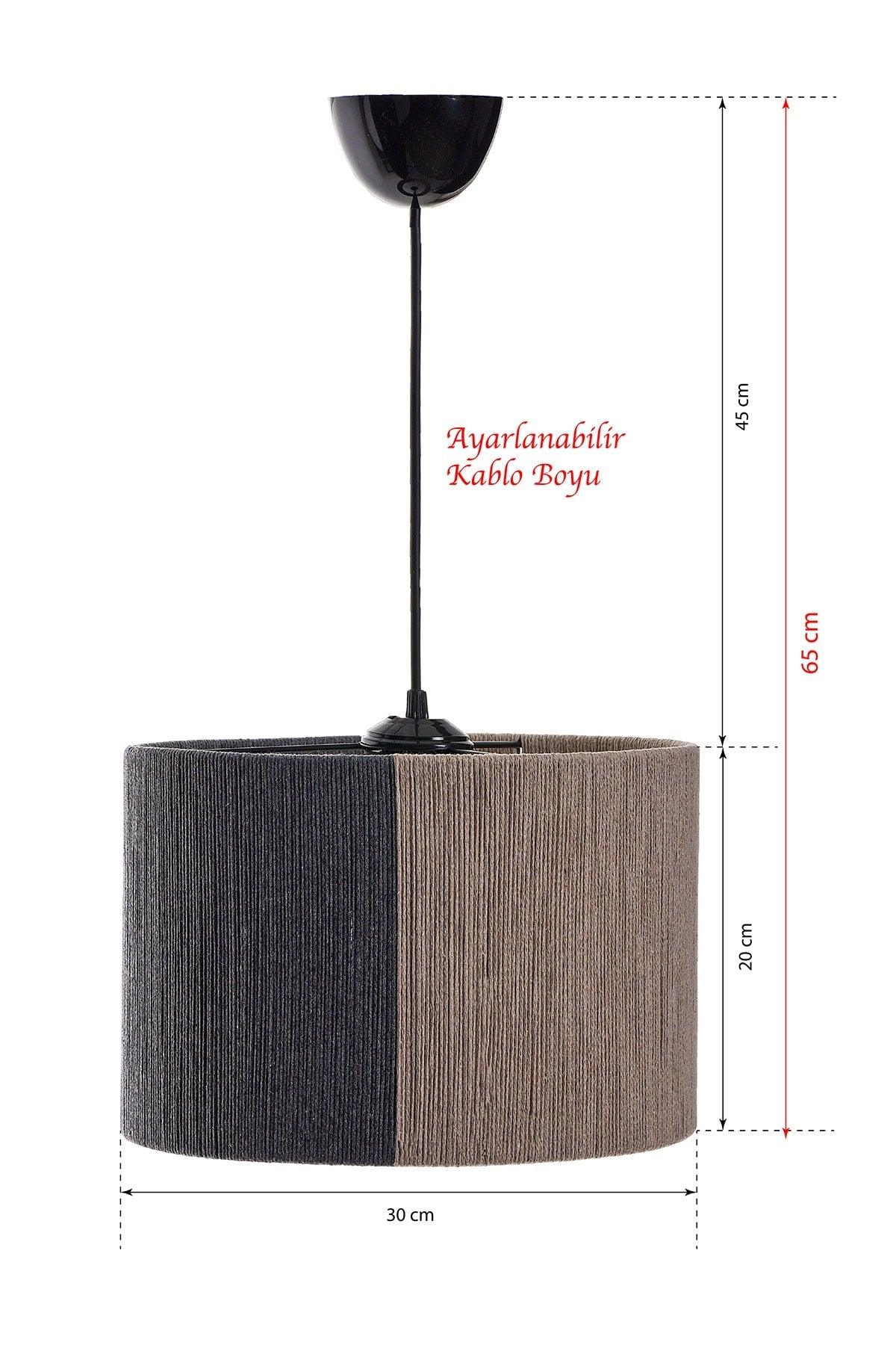 Marchand Handmade Chandelier Brown Black Hnmd-42