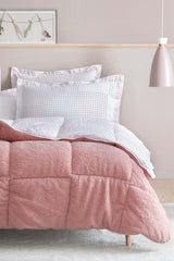 Marcia Triola Double Bedding Set - Pink - Swordslife