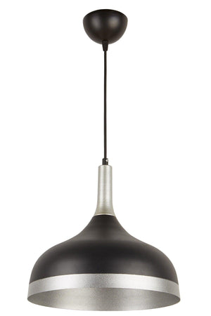Marco Special Design Modern Sport Decorative Cafe-kitchen Black Inside Silver Pendant Lamp Single Chandelier - Swordslife