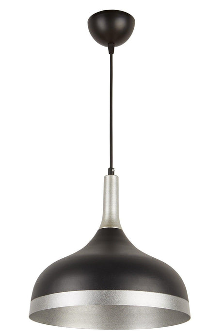 Marco Special Design Modern Sport Decorative Cafe-kitchen Black Inside Silver Pendant Lamp Single Chandelier - Swordslife
