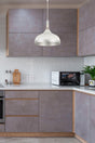 Marco Special Design Modern Sport Decorative Cafe-kitchen Silver Pendant Lamp Single Chandelier - Swordslife