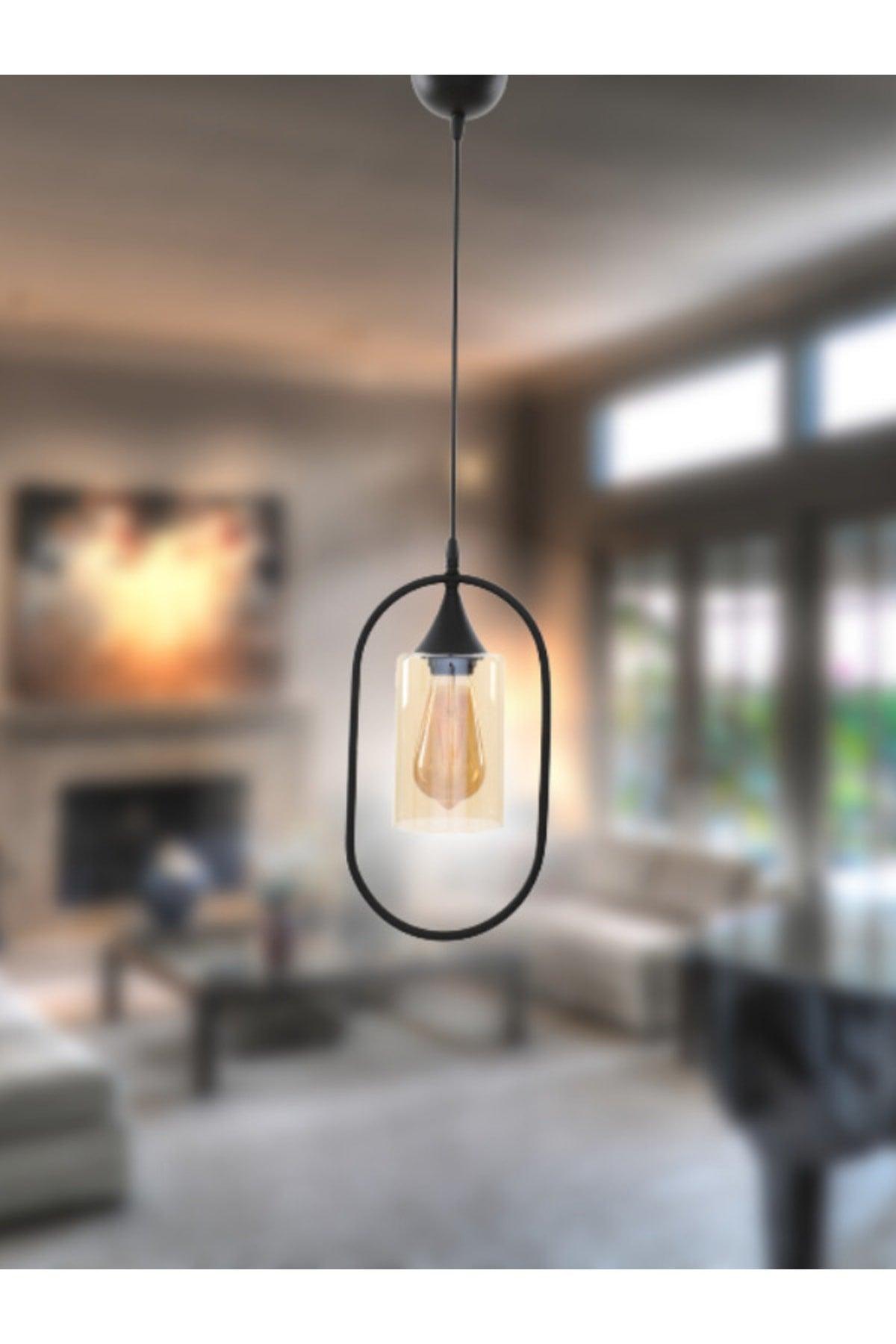 Marim Single Black Pendant Chandelier - Swordslife