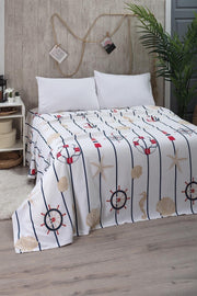 Marine Single Pique Bedspread 170 X 230 - Swordslife