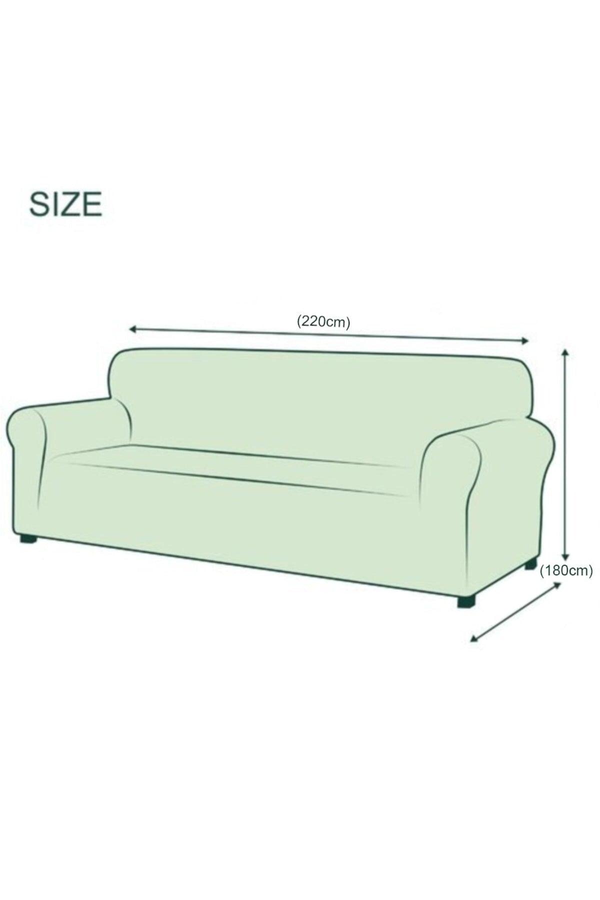 Navy Blue Color Non-Slip Double Sided Sofa Bed