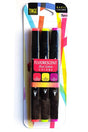 Marker Pen - 3 Pcs Fluorescent Highlighter