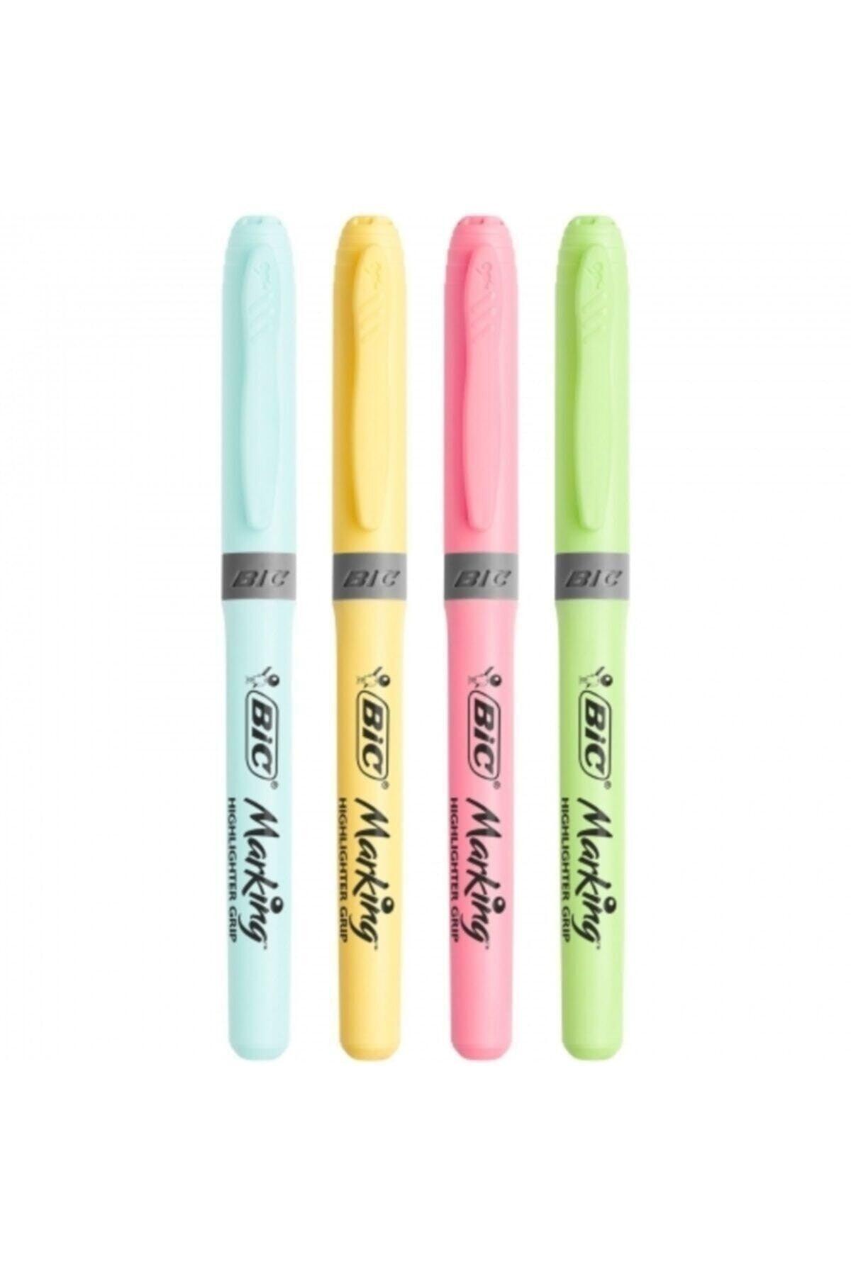 Marking Highlighter Grip Pastel Highlighter 4
