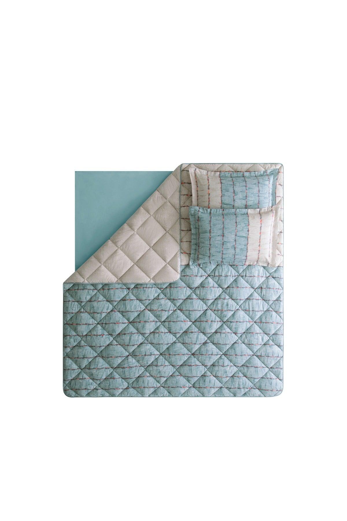 Marvin Double Bedding Set - Blue - Swordslife