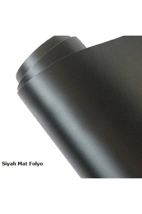 Matt Black (61 CMX 1 METER) Self-Adhesive Coating Foil. - Swordslife