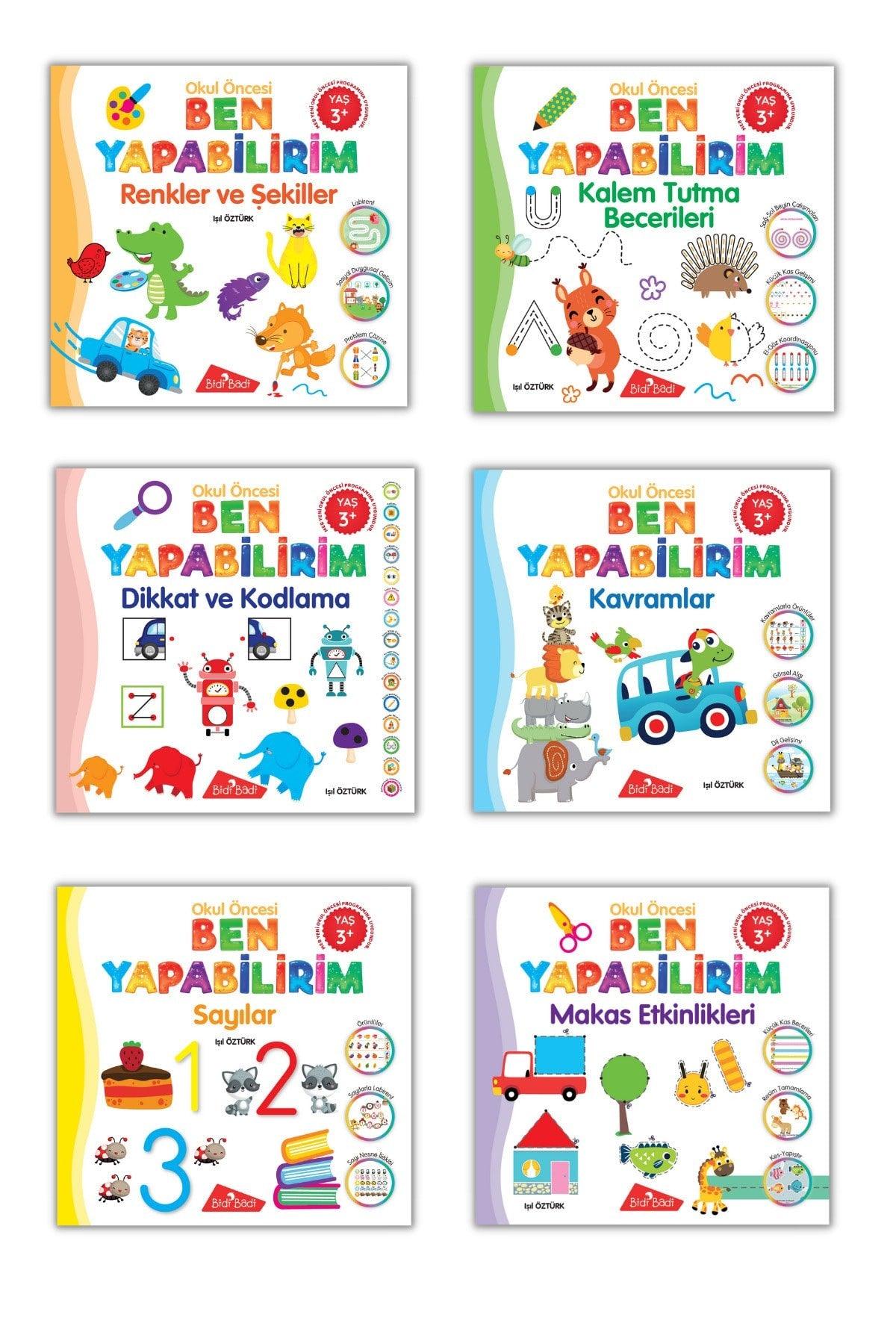 I Can Do Preschool Education Set - 6 Books Over 3 Years Old - Swordslife