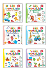 I Can Do Preschool Education Set Meb Compatible - 6 Books Over 3 Years Old - Swordslife